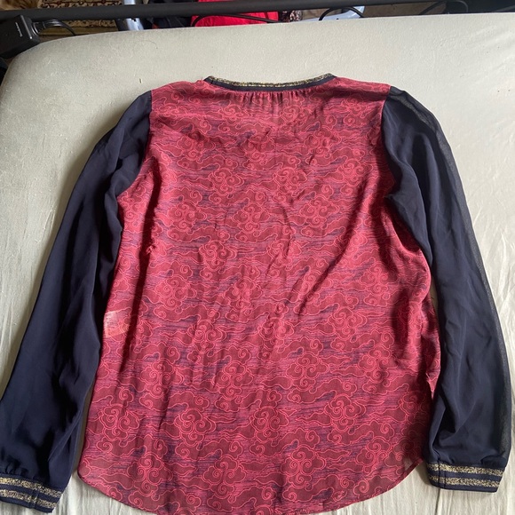 Scotch and soda sheer baseball longsleeve - Picture 3 of 7